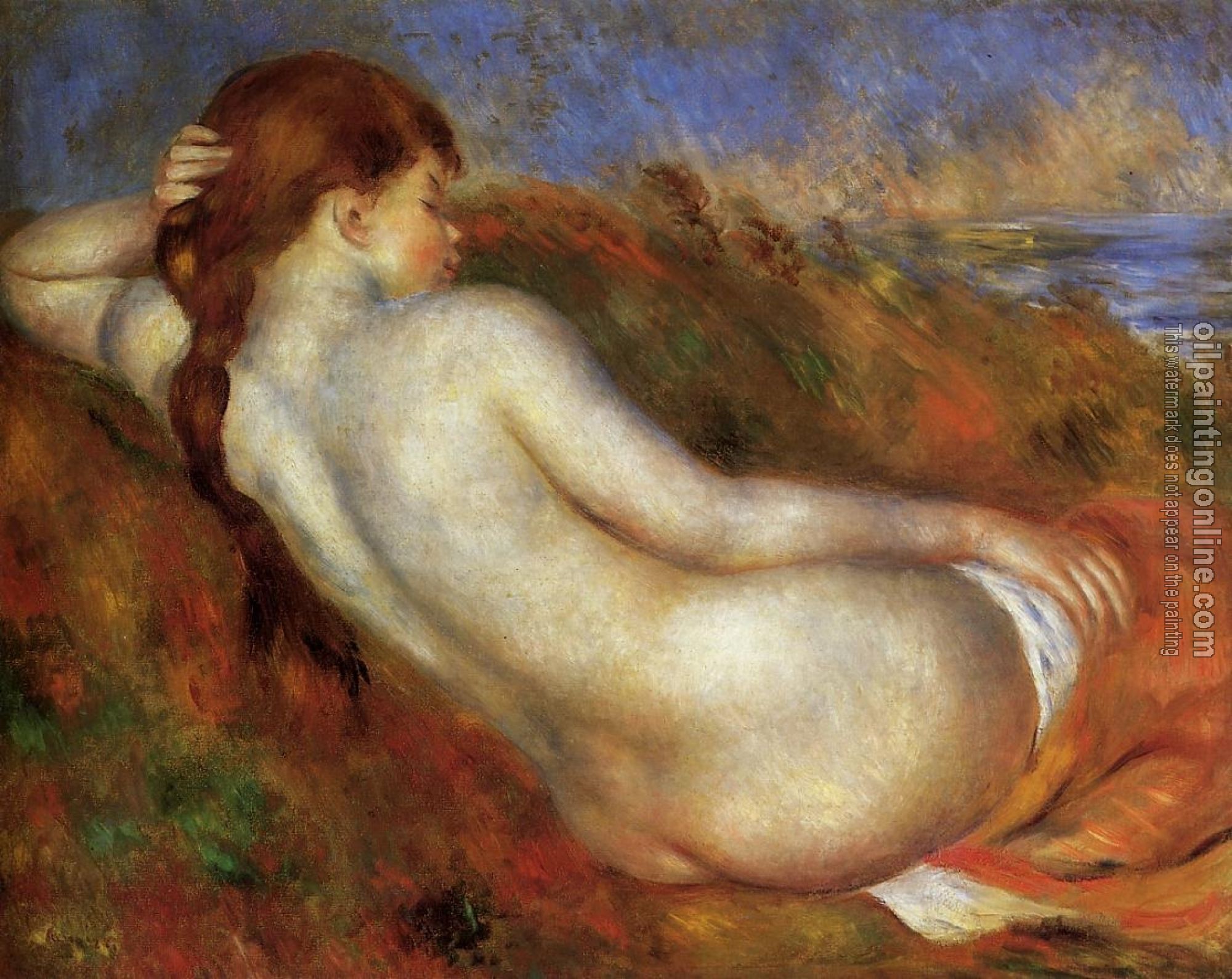 Renoir, Pierre Auguste - Reclining Nude